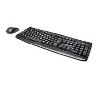 Kensington Keyboard for Life Desktop Set, 10 M Range, Black Kmw75231