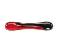 Kensington Keyboard Wrist Rest - Ergonomic duo gel wrist rest, compatible with full length / gaming keyboards for comfort when at computer, laptop, office, PC, home - Red/Black (62398 )