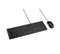 Kensington KM100 EQ Wired Desktop Set (Keyboard & Mouse), Czech, W129044801 ((Keyboard & Mouse), Czech)