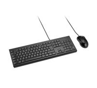 Kensington KM100 EQ Wired Keyboard and Mouse Combo, Full Size QWERTY