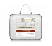 KENSINGTON LUXURY BEDDING Microfibre Duvet Bed 10.5 Tog Feels Like Down Spring Season Egyptian Cotton Cover (10.5 Tog, King (U.K. Standard))