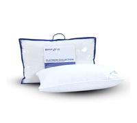 Kensington Luxury Bedding Platinum Austrian Goose Down Pillow Hypoallergenic 100% Pure Austrian Goose Down Fill Soft & Supportive Perfect Premium Sleep Experience Luxurious Comfort All Sleep Positions
