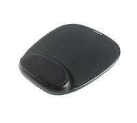 Kensington Memory Gel Mouse Pad with Integral Wrist Support - Black