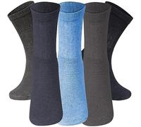 Kensington® Men’s Sport Socks 5 Pairs - Cushioned Cotton Crew 6-11 | Multipack cushioned cotton crew socks for sport, gym and work in black, white and assorted colours