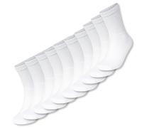 Kensington® Men’s Sport Socks 5 Pairs - Cushioned Cotton Crew 6-11 | Multipack cushioned cotton crew socks for sport, gym and work in black, white and assorted colours
