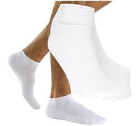 Kensington Mens Trainer Ankle Cotton Running Sport Socks 3, 6 & 12 Pack | 55% cotton trainer socks with reinforced heel and toe; for training, cycling or work. Multipack Anti-blister for daily wear