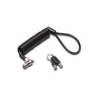 Kensington Laptop Lock MicroSaver 2.0 – 1.8m Portable Keyed Security Cable – Silver/Grey, Black