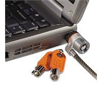 Kensington Microsaver Notebook Lock - Secure Connection with 6-Foot Steel-Composite Cable - Compatible with Laptops, Monitors and Devices with Kensington Security Slot - No Screws or Brackets Required