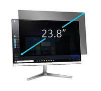 Kensington Monitor Privacy Screen Filter, 2-Way Removable Protector for 23.8" 16:9 Monitors, Anti Glare Coating, Reversible Screen Cover with Blue Light Reduction to Prevent Eye Strain ( 628337)