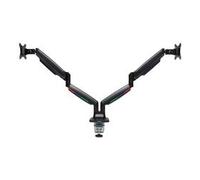 Kensington One-Touch Height Adjustable Dual Monitor Arm - Black