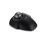 Kensington Orbit Wireless Trackball with Scroll Ring - Space Gray (K72675WW),Black/Grey