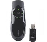 Kensington Expert Wireless Presenter K72426EU Green Laser and Cursor Control Up to 45 m USB-A Receiver Black