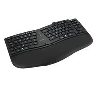 Kensington Pro Fit Ergo KB675 EQ QWERTZ 2.4GHz Bluetooth Wireless Rechargeable TKL Keyboard Compatible with Windows and macOS Made from 43% Post-Consumer Recycled Material (K75491DE)