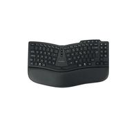 Kensington Pro Fit Ergo KB675 EQ, QWERTY, 2.4GHz Bluetooth, Wireless, Rechargeable TKL Keyboard, Compatible with Windows and macOS, Composed of 45% Post-Consumer Recycled Content (K75491UK)