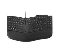 Kensington Pro Fit Ergo KB675 EQ TKL Wired Keyboard, USB-A Connection, Ergonomic Curved Design, Programmable Keys (K75497NA)