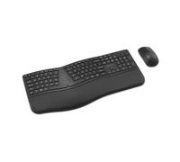 Kensington Pro Fit Ergo KM680 EQ Wireless Keyboard and Mouse Desktop Set, Rechargeable, Ergonomic Design, Split-Keyboard (K72486NA)