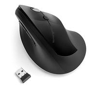 Kensington Pro Fit Ergo Vertical Wireless Mouse- Black (K75501WW)