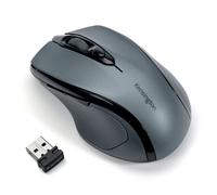 Kensington Pro Fit Wireless Ergonomic Mid-Size Mouse K72423WW Optical For Right-Handed Users USB-A Nano Receiver Grey