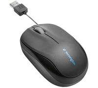 KENSINGTON Pro Fit Mobile Retractable Laser Mouse, Black