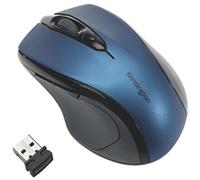 Kensington Pro Fit Wireless Ergonomic Mid-Size Mouse K72421WW Optical For Right-Handed Users USB-A Nano Receiver Blue