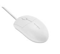 Kensington Pro Fit Wired Washable Mouse - Waterproof, IP67 Easy-Clean Design, 1600 DPI, USB Plug-and-Play, Ambidextrous Design - White (K75240US)