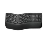 Kensington ProFit Ergo Wireless Keyboard UK Full-size (100%) Wireless RF Wireless + Bluetooth QWERTY Black