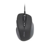 Kensington ProFit Mouse - Mid-Sized 5-Button Optical Wired Mouse with Ergonomic, Right-Handed Shape and Plug & Play Connection - Compatible with Windows & macOS - Black (K72369EU)