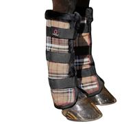Kensington Protective Products Horse Fly Boots - Fleece Trimmed - Stay-Up Technology - Protection from Insect Bites and UV Rays - Sold in Pairs (2 Boots)