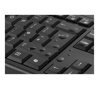 Kensington Rexel KM270 EQ Wireless Rechargeable Keyboard and Ambidextrous Silent Mouse Set for PC, 2.4GHz & BT 5.0, Splash Resistant, AZERTY ISO - Black K75560FR