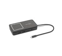 Kensington SD1700P USB-C Dual 4K Portable Mobile Dock with Qi Charging - 100W Power Pass Through