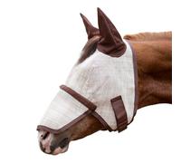 Kensington Signature Fly Mask w/Removable Nose, Soft Mesh Ears & Forelock Opening Size: XL-Lrg.Horse Color: 500 - Desert Sand