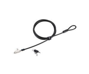 Kensington Slim N17 2.0 Keyed Laptop Lock for Wedge-Shaped Slots