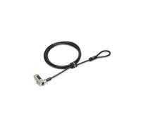 Kensington Slim N17 Combination Laptop Lock For Wedge-shaped Slots in Black Kensington Black