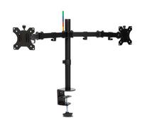 Kensington SmartFit Ergo Dual Extended Monitor Arm. Maximum weight capacity: 8 kg Maximum screen size: 81.3 cm (32"). Tilt angle range: 0 - 45. Product colour: Black