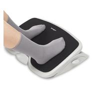 Kensington Adjustable Ergonomic Memory Foam Foot Rest - SoleMate Comfort under desk foot rest for improved posture, siatica and orthopedic relief - Grey/Black (56153)