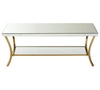 Kensington Townhouse Silver Coffee Table Premier Housewares Gold One Size