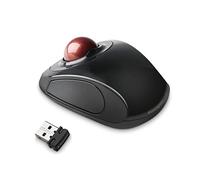 Kensington Trackball Mouse - Orbit Mobile Wireless Mobile Ergonomic TrackBall Mouse with Touch Scrolling, Ambidextrous Design and Optical Tracking - Certified to Work with Chromebook (K77600WW)