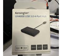 Kensington K39121WW interface hub USB 3.0 (3.1 Gen 1) Type-A 5000 Mbit/s Black