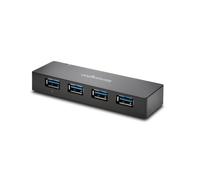 Kensington USB 3.0 4 Port Hub and Charging Black