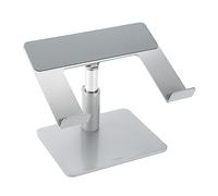 Kensington Universal Tabletop Laptop Riser for Screens up to 16'', Ergonomic Height and Angle Adjustable Laptop Stand, with Open Ventilation, Under-Base Storage and Anti-Slip Silicone Pads (K50424WW)