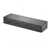 Kensington USB 3.0 4 Port Hub and Charging Black