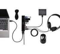 Kensington USB 3.0 7-Port Hub, Transfer Speeds up to 5 Gbps, Plug and Play UK