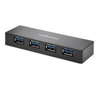 Kensington USB 3.0 4 Port Hub and Charging Black