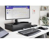Kensington UVStand™ monitor stand with UVC sanitisation compartment