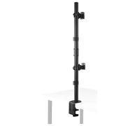 Kensington Vertical Stacking Dual Monitor Arm, black