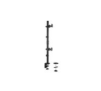 Kensington Vertical Stacking Dual Monitor Arm, for up to Two 29" - 32" Screens, Adjustable Rotating Stacked Double Mount for PC Computer Desks, Multi Directional Stand with Cable Tidy (K53802WW)