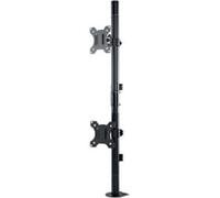 Kensington Vertical Stacking Dual Monitor Arm K53802WW up to 32'' Height Adjustable Black