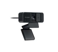 Kensington W1050 1080p Fixed Focus Wide Angle Webcam K80251WW USB-A Cable Stereo Microphone Black