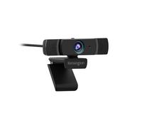 Kensington W1060 EQ 1080p Fixed Focus Webcam with Stereo Microphones, Auto Light Correction, USB Plug-and-Play for PC & Mac (K81171WW)
