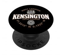 Kensington West London Coordinates Label 2C PopSockets Adhesive PopGrip